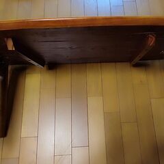 値下げ!!  ウォルナット調 ローテーブル（幅90×奥行50×高さ35cmの画像