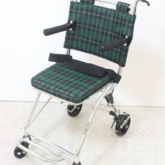 新品　マキテック　コンパクト介助車　折りたたみ車椅子　簡易車椅子...