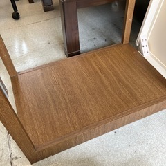 T2507-211 ワークデスク フック等取り付け有り キズ汚れ有りの画像