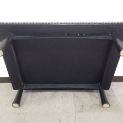63【S.R】美品 座卓 座敷机 センターテーブル ブラック系 和家具 黒塗 伝統工芸 幅約120×奥90×高31㎝ 香川発の画像