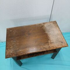 サイドテーブル　300円 レトロ　60×35　　高さ55の画像