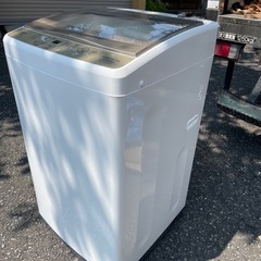 北九州市内配送無料　保証付き 全自動洗濯機 GSシリーズ フロストゴールド AQW-GS70JBK [洗濯7.0kg /乾燥機能無 /上開き]の画像