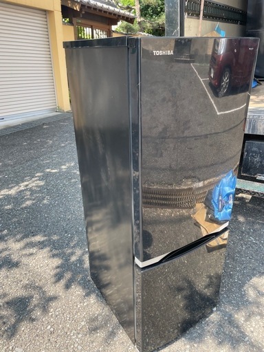 北九州市内配送無料　保証付き GR-M15BS-K 冷蔵庫 BSシリーズ ピュアブラック [153L /2ドア /右開きタイプ]