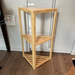 無印良品　コーナーラックの画像