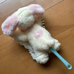 スヌーピーぬいぐるみのハンディモップの画像