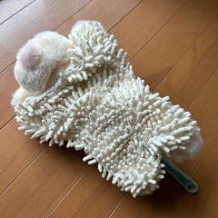 スヌーピーぬいぐるみのハンディモップの画像
