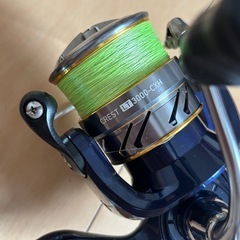 釣竿とリールセットの画像