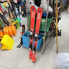 【残り2本】SALOMON 子供用スキー S/MAX JR R1...