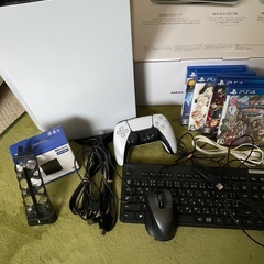 PlayStation5＋ゲームソフトの画像