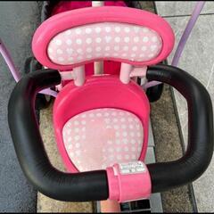 ミニーマウスの三輪車の画像