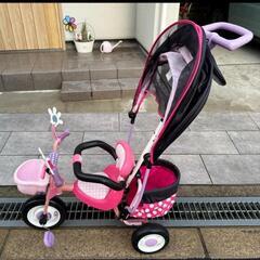 ミニーマウスの三輪車の画像