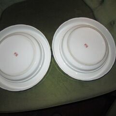大きい灰皿　鳥柄　和柄　２個セットの画像