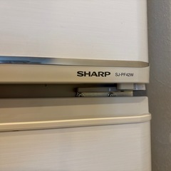 SHARP冷蔵庫【受け渡し先決定】の画像