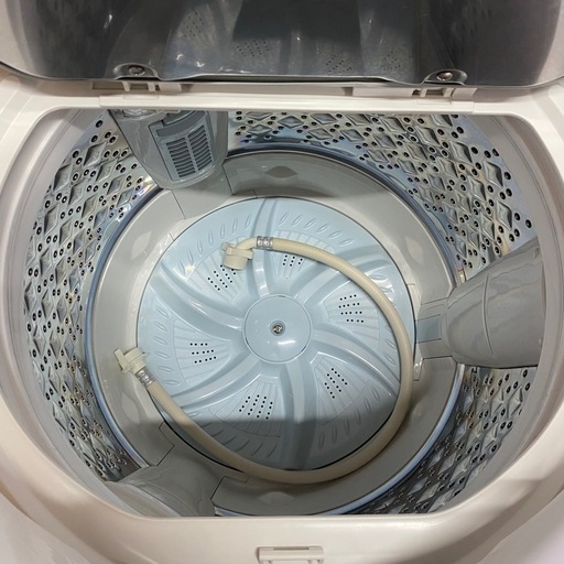 洗濯機 東芝 ZABOON 乾燥機能付き 8.0kg/4.5kg 2021年製 AW-8VM1(W) 
