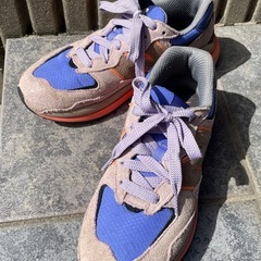 new balance M5740 GHB スニーカー パープルxオレンジ　写真追加の画像