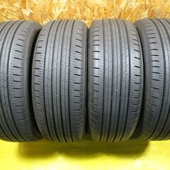 ★激安！　バリ溝　２２５/５５Ｒ１８　ブリジストン・Ｈ/Ｐ スポーツ　４本セット！ Bridgestone Dueler HP Sport 225&frasl;55R18 98 H Tire -