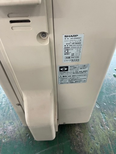 シャップルームエアコン18畳 200V 2015年製