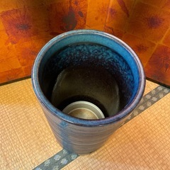 傘立て　陶器製　和風モダン　おしゃれの画像