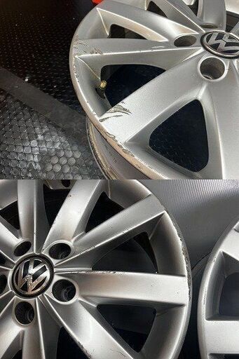VW フォルクスワーゲン ゴルフ6 ハイライン 純正ホイール 17
