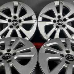 トヨタ 50プリウス 純正ホイール 15インチ 4本 6.5J5HPCD100+40 (SHF005)