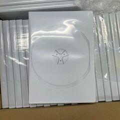 DVDケース Blu-rayケース 1枚収納 15mm厚 シングル トールケース 65枚 ホワイト 空ケースの画像