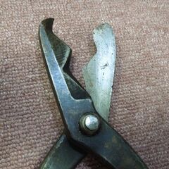 中古品 金切り鋏 板金鋏 波板切鋏 つかみ箸 合計5点セット 大工道具 ハンドツール 札幌市 新道東店の画像