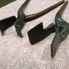 中古品 金切り鋏 板金鋏 波板切鋏 つかみ箸 合計5点セット 大工道具 ハンドツール 札幌市 新道東店の画像