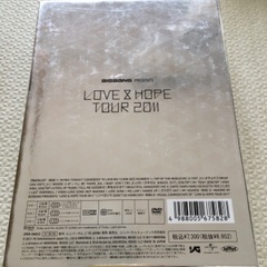 BIGBANG   LOVE&HOPE TOUR 2011 DVDの画像