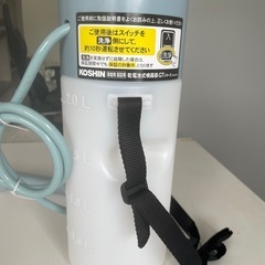 工進(KOSHIN) 乾電池式 噴霧器 GT-2D ２L 肩掛け式の画像