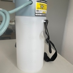 工進(KOSHIN) 乾電池式 噴霧器 GT-2D ２L 肩掛け式の画像