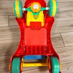 多機能ベビー用手押し乗用車／歩行練習＆乗れる押し車の画像