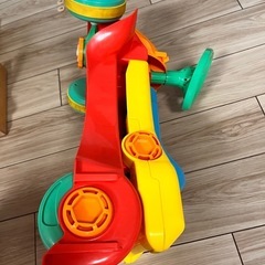 多機能ベビー用手押し乗用車／歩行練習＆乗れる押し車の画像