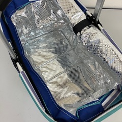 stp-3291 保冷バスケット　折りたたみ　保冷バッグ　クーラーボックス　クーラーバッグ　　レジャー　行楽　運動会　キャンプ　アウトドア　バーベキュー　BBQ  大容量　バスケット　買い物カゴ　かご　籠　ショッピングバッグ　エコバッグ　の画像