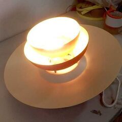長澤ライティング ペンダントライト オレンジ 白熱灯照明器具 1灯 1K-W60 照明 ☆ 札幌市 北区 屯田の画像