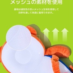 【新品未使用】転倒防止クッション　wigglewiggle ベビー 　の画像