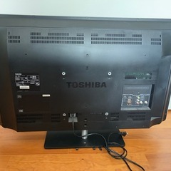 【動作良好＆即使える】東芝 REGZA 39V型テレビ／リモコン・説明書付きの画像