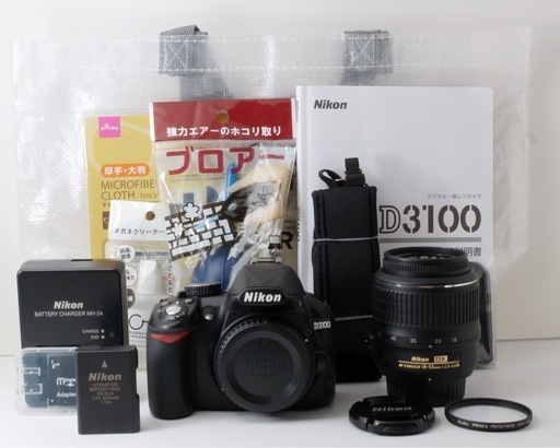 S数約4800回！Nikon D3100☆初心者向け☆スマホ転送☆すぐ使える 1ヶ月