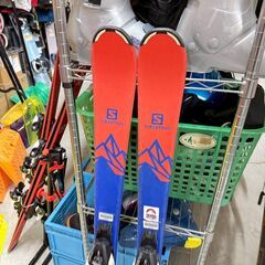 SALOMON 子供用スキー S/MAX QST JR 130cm レンタル落ち ジュニアスキーの画像