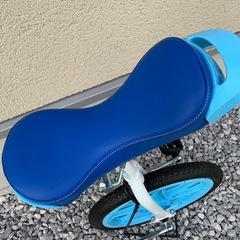 美品／一輪車16インチ／スタンド付の画像