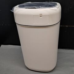 【リサイクルストアスターズ吉野店】【新品】触れずに開閉おりこうさん！オーム電機 ゴミ箱 電子ペール ９Lの画像