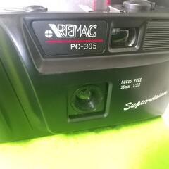 REMAC 35mmフィルムカメラ PC-305 箱 説明書 ケース付きの画像