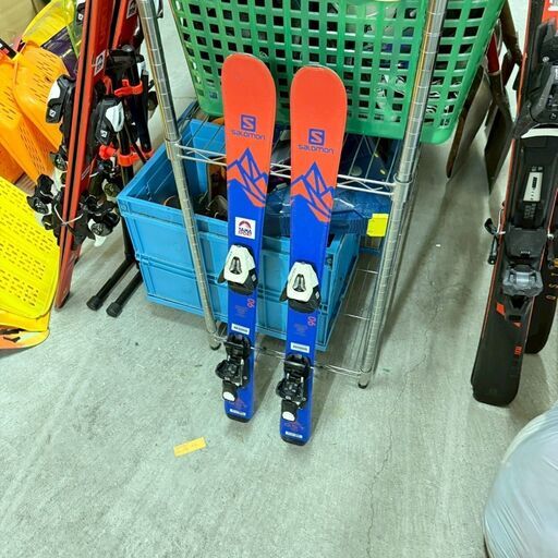 SALOMON 子供用スキー S/MAX QST JR 90cm レンタル落ち ジュニアスキー