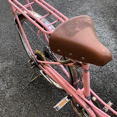 決まりました！ママチャリ　ピンクの画像