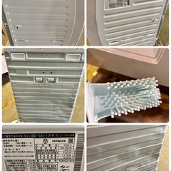 【引取大歓迎】 HITACHIドラム式洗濯乾燥機 BD-SX110F 2021年製の画像
