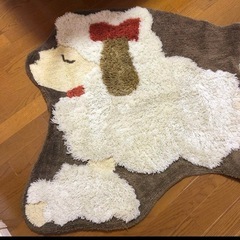 ラグ　トイプードルの画像