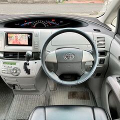 トヨタ エスティマ アエラス 両側パワスライド 人気の黒色 格安車です！の画像