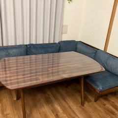 unico swella ウニコ　スウェラ　ソファダイニングセット　W1400の画像