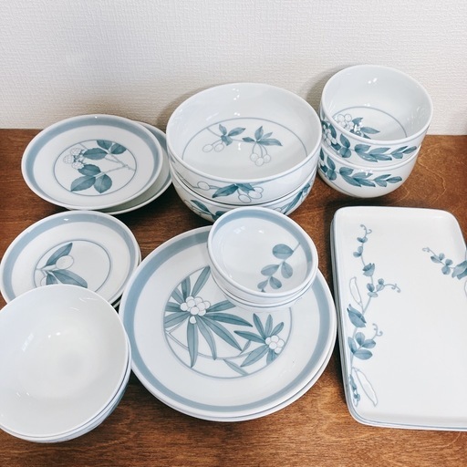 お取引成立済】ノリタケ食器セット昭和レトロ (mori) 岡山の食器《和皿