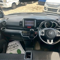 【支払総額25.8万円】h25年N-BOXターボ車検令和8年11月機関良好 即日納車ok 両側パワスラ フルセグTV AA評価4点状態良好！の画像