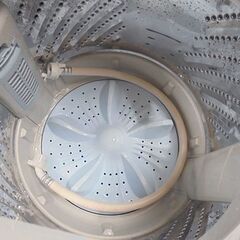 【分解清掃済み！】洗濯機 5.5kg 2023年製 ハイセンス HW-K55E ホワイト Hisense 札幌市 白石店の画像